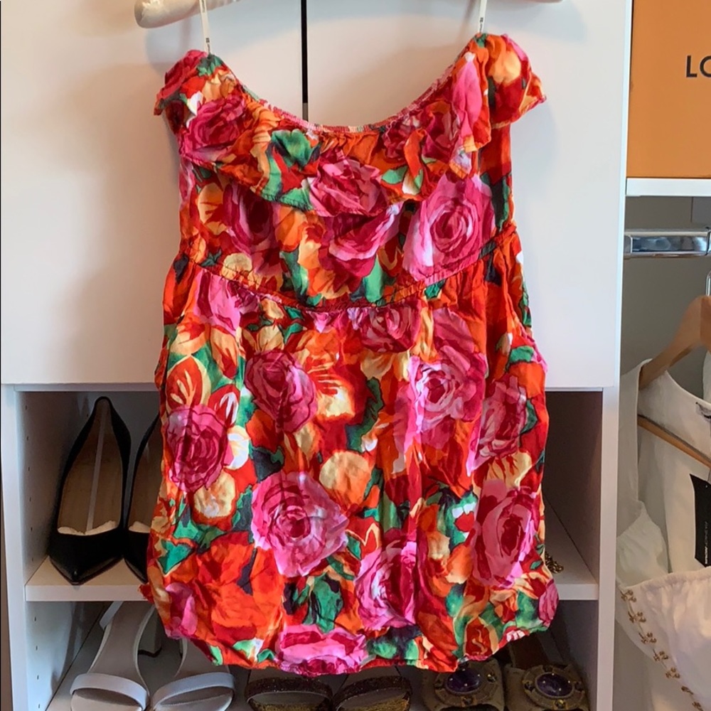 Floral Coverup with Pockets